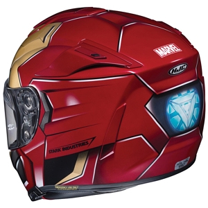HJC RPHA 70 ST Iron Man Helmet back