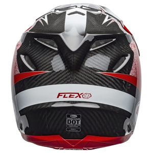 Bell Moto 9 Flex Helmet back