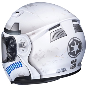 HJC CS-R3 Stormtrooper Helmet back