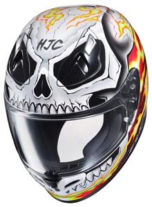 HJC FG-17 Ghost Rider Helmet front