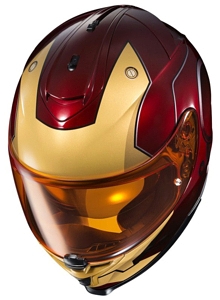 HJC IS-17 Iron Man Helmet front