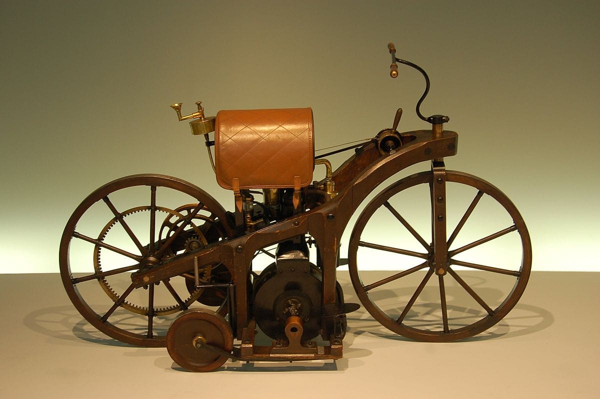 Daimlers First Motorcycle