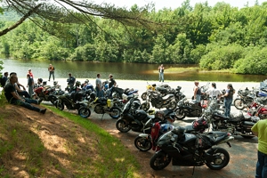 Group Motorcycle Riding