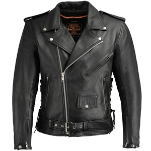 Milwaukee Classic Leather Motorcycle Jacket