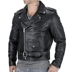 Viking Cycle Angel Fire Leather Motorcycle Jacket