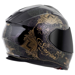 Scorpion EXO-T510 Azalea Helmet back