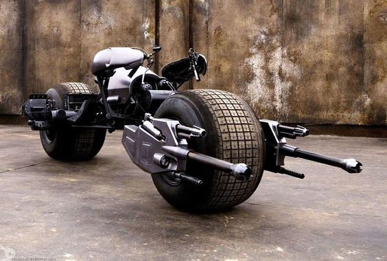 The Bat-Pod Motorcycle from The Dark Knight