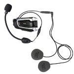 Cardo Packtalk Bold Motorcycle Bluetooth Headset mic & speakers