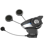 Sena 20S EVO Motorcycle Bluetooth Headset mic & speakers