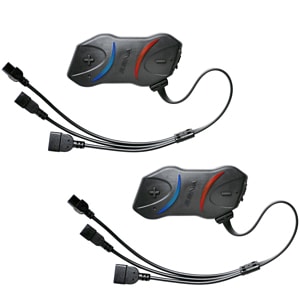 Sena SMH10R Motorcycle Bluetooth Headset dual pack