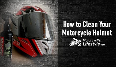 How to Clean Your Motorcycle Helmet