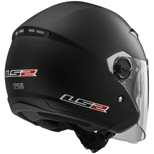 LS2 Track Open-Face Helmet back