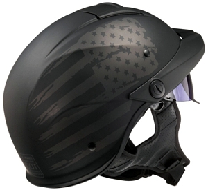 LS2 Rebellion Helmet back