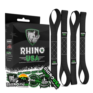 Rhino USA Soft Loop Motorcycle Tie Down Straps