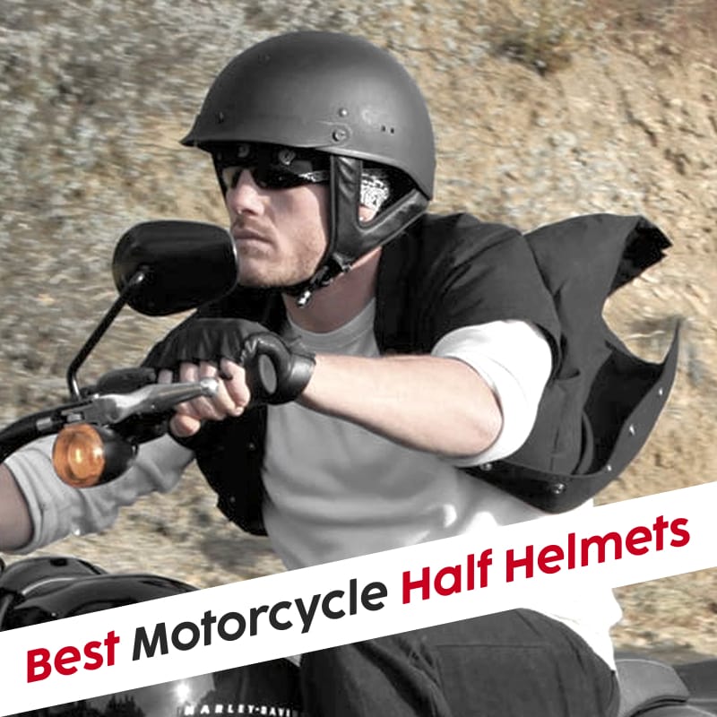 Top 10 Best Motorcycle Half Helmets of 2023 - Top Moto